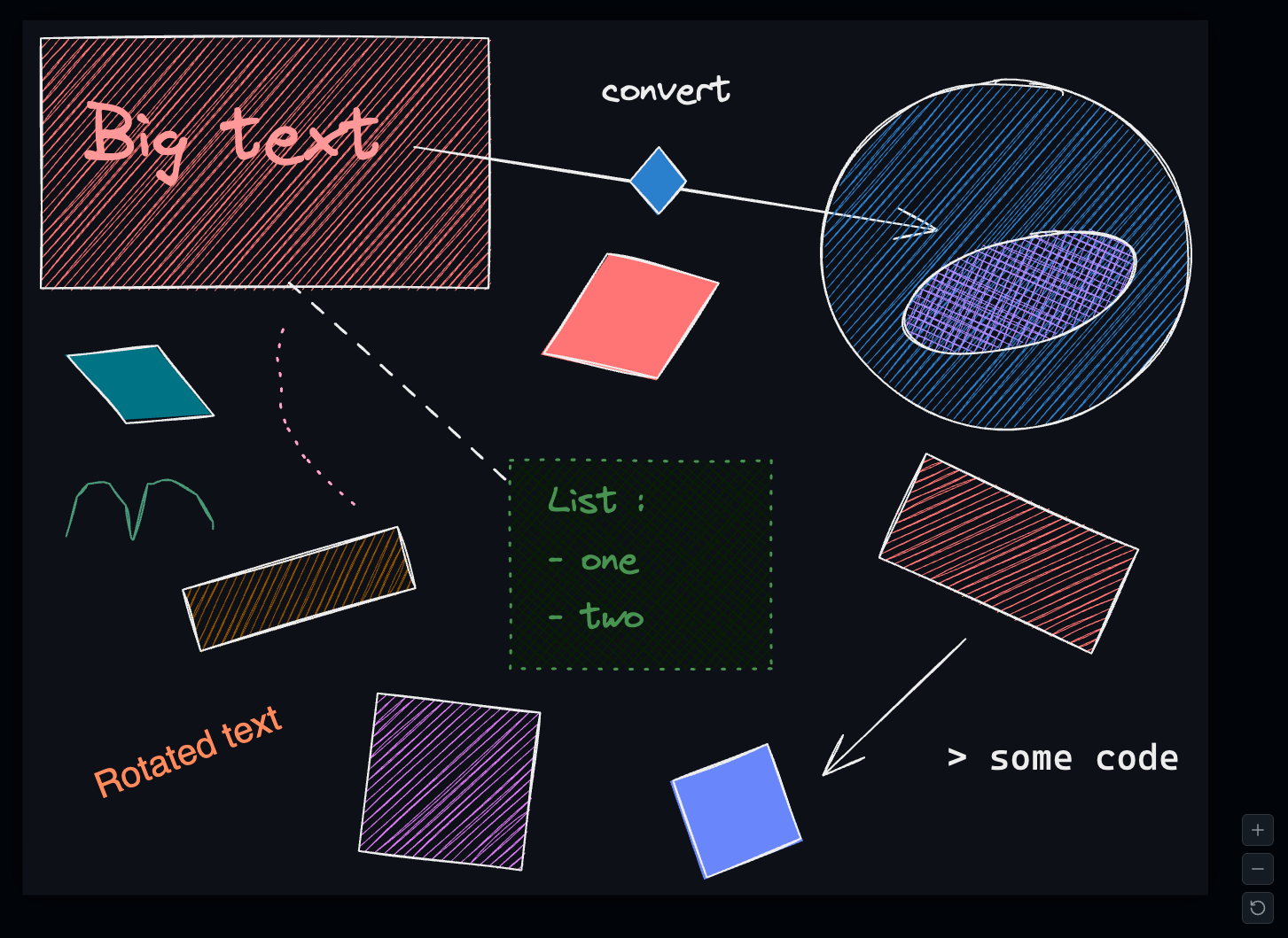 Excalidraw Integration Dark Theme