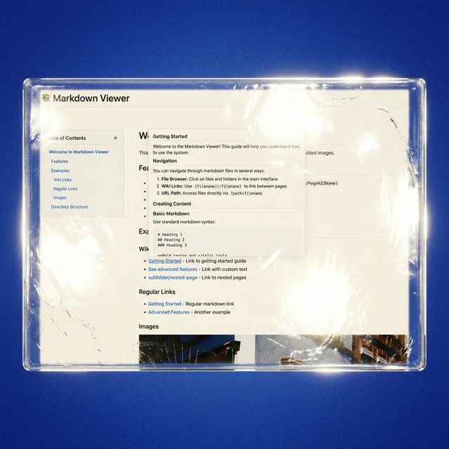 PHP Markdown Folder Viewer